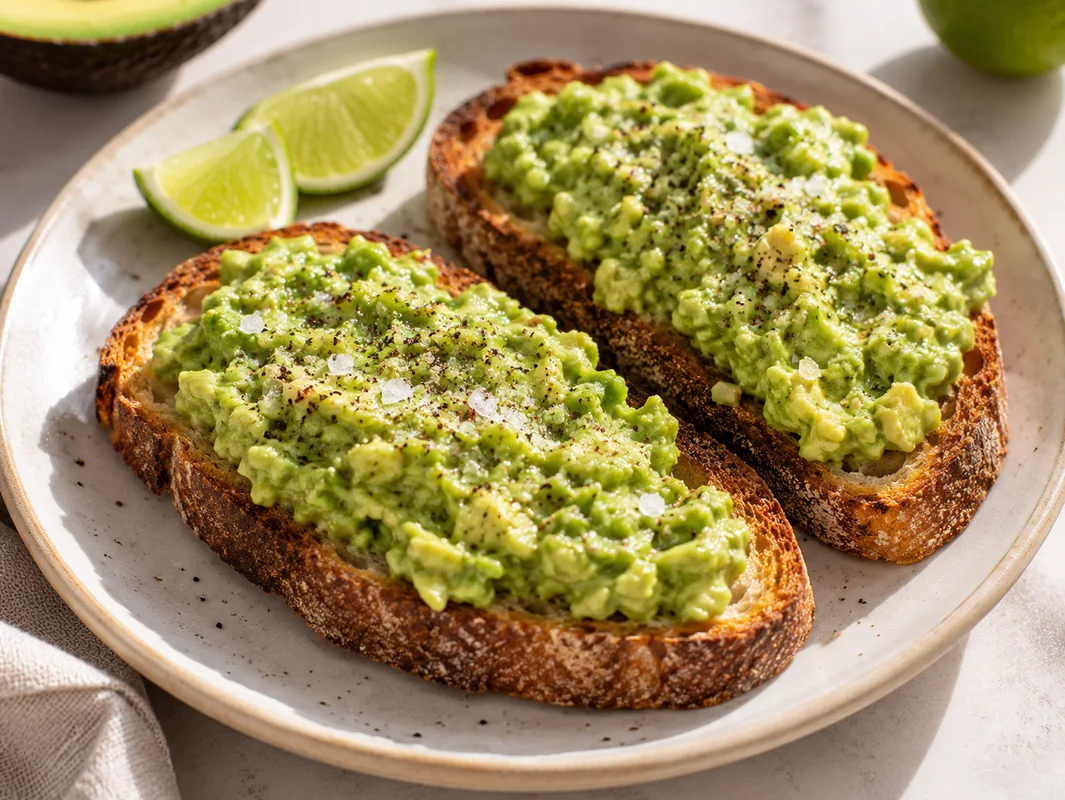 Avocado lime smash