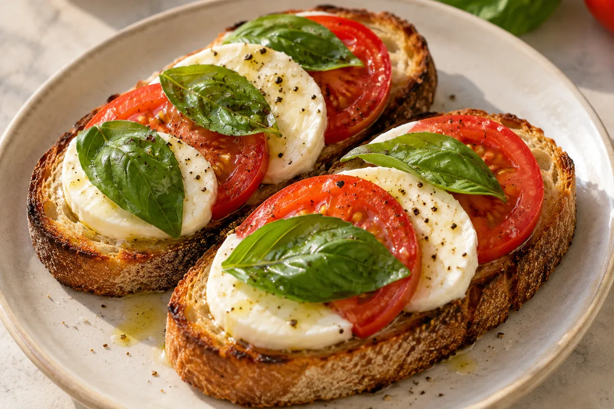 Caprese toast