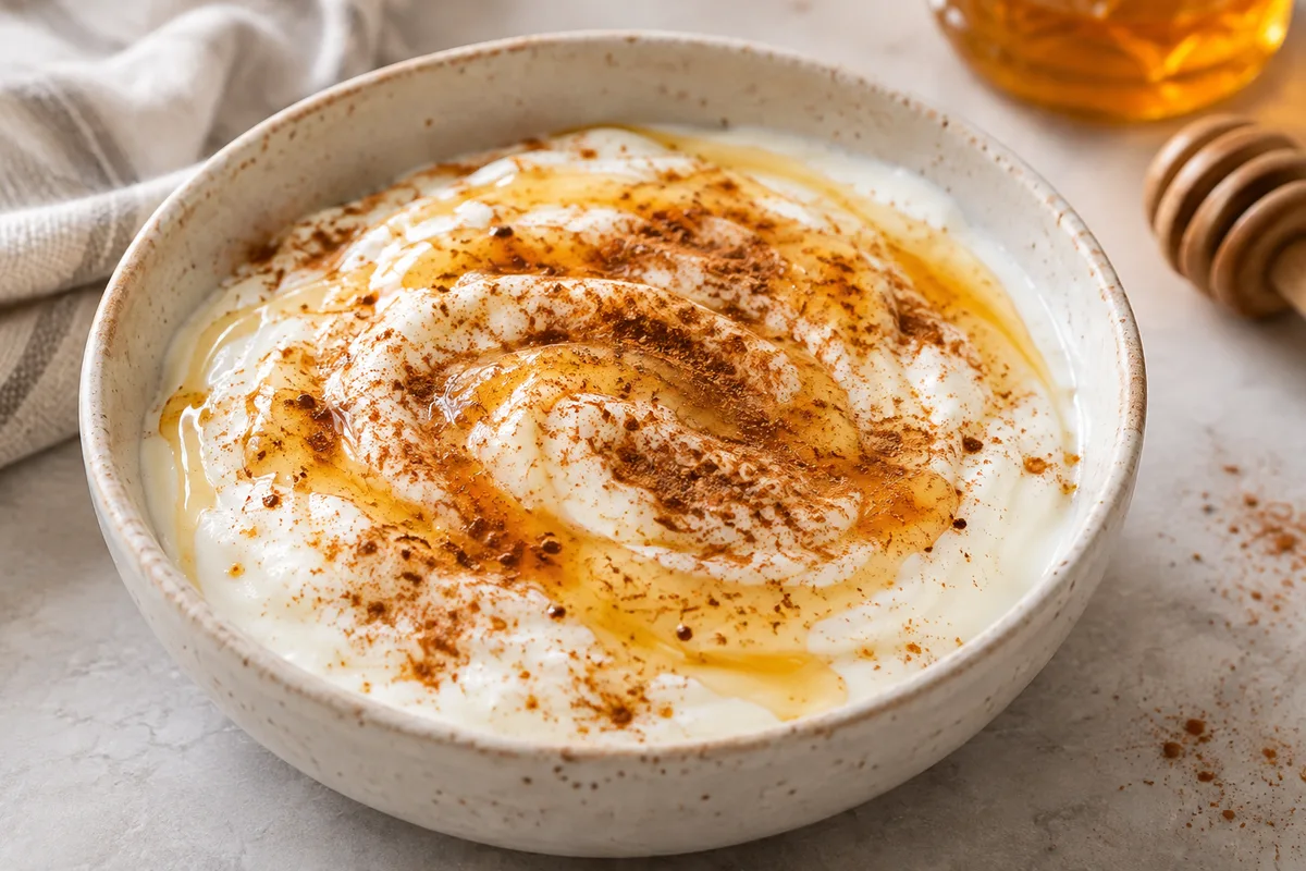Honey cinnamon yogurt